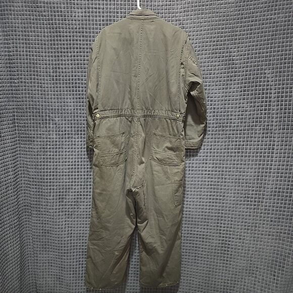 VTG BigSmith Distressed Zip Coveralls 44x26 Insulated Long Sleeve Unionmade READ - Picture 13 of 16